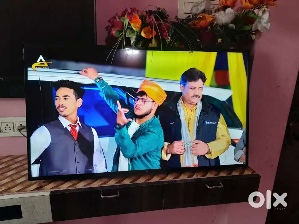 40 inch mi android tv & car bass tube