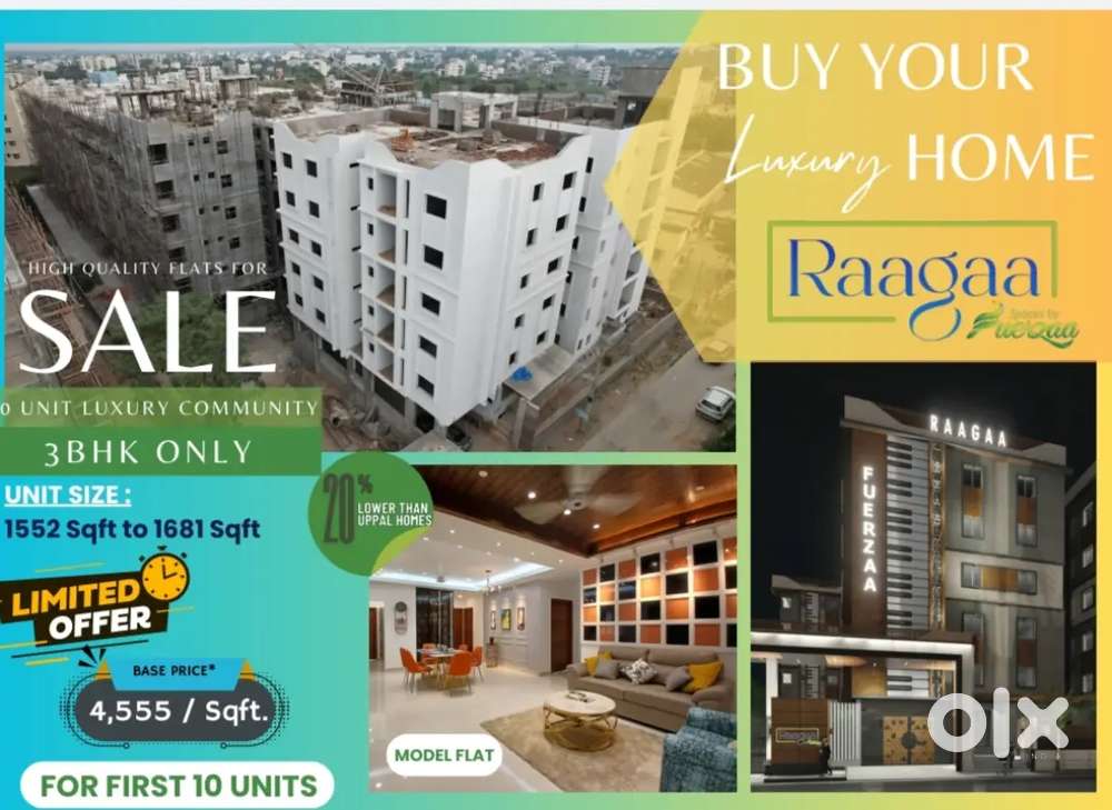 GATED COMMUNITY APARTMENT FLATS IN  NAREPALLY