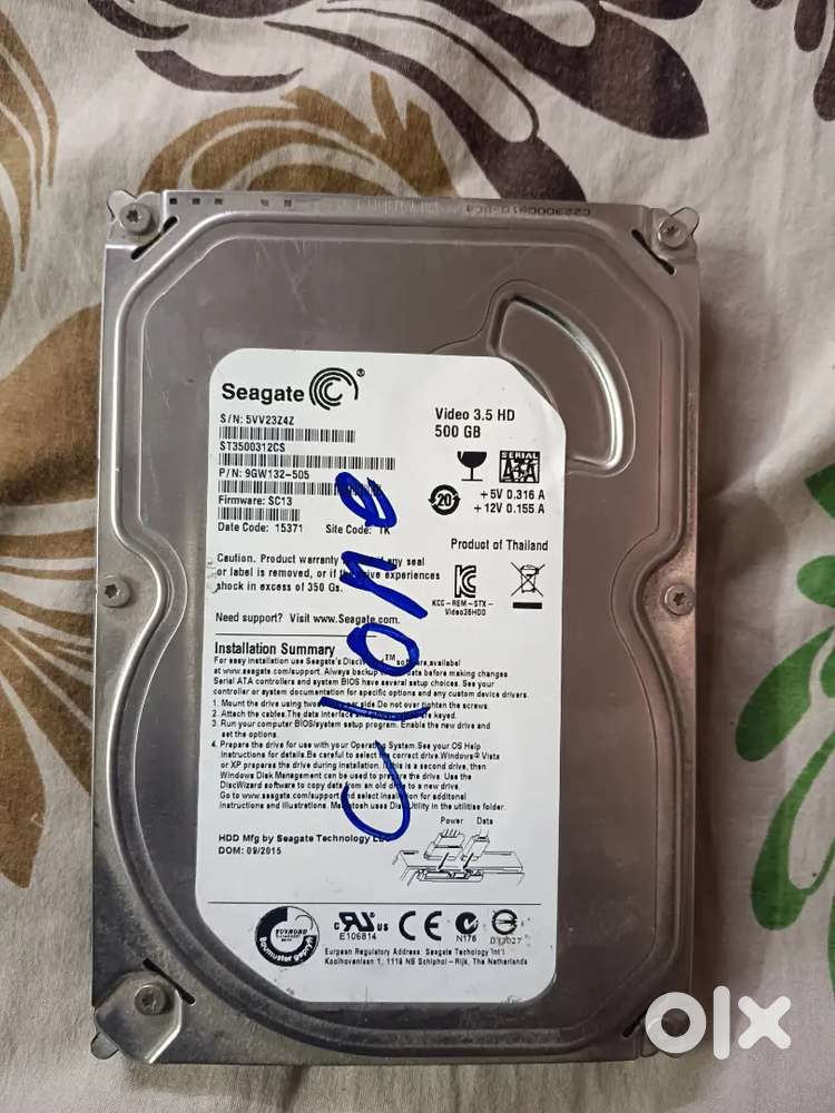 Seagate 500GB HARD DISK