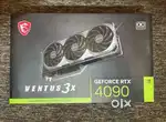 MSI Nvidia GeForce RTX 4090 Ventus 3x OC 24GB Graphics Card used