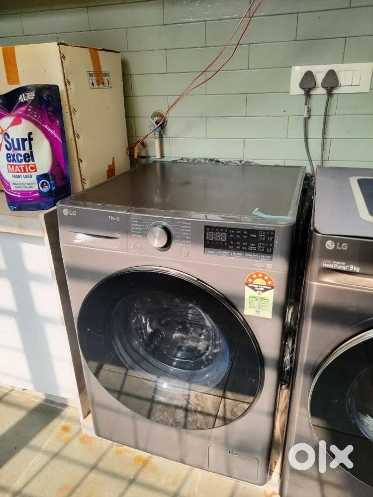 LG 13kg Front Load Washing Machine – Excellent Condition, 1 Year Old .