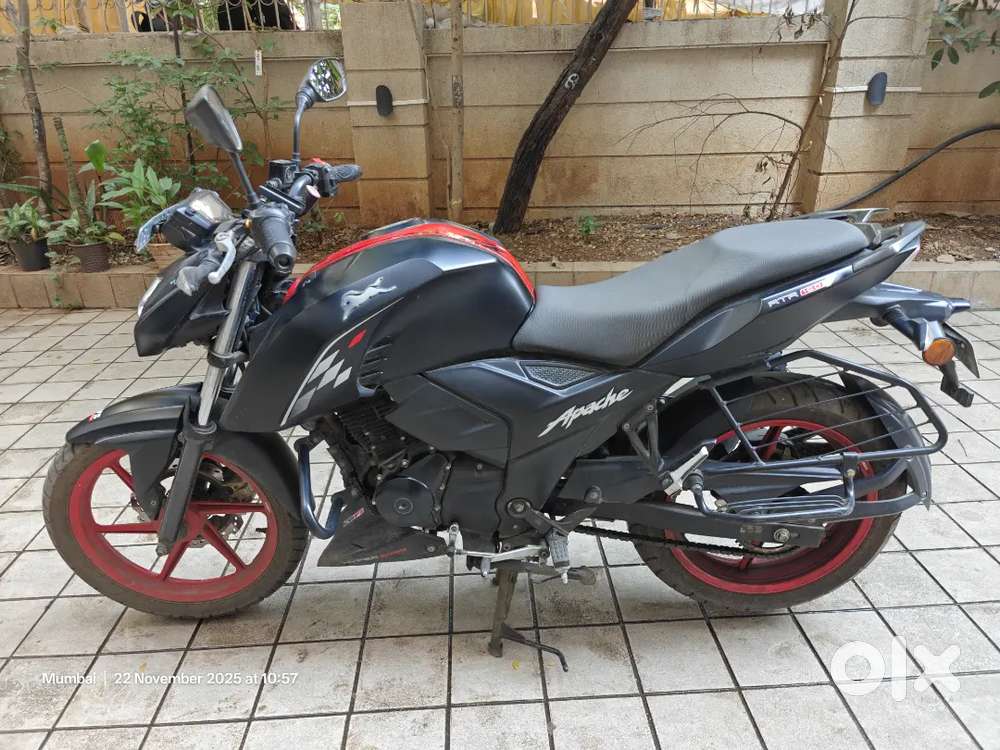 Less driven Apache 160 4V special edition bike