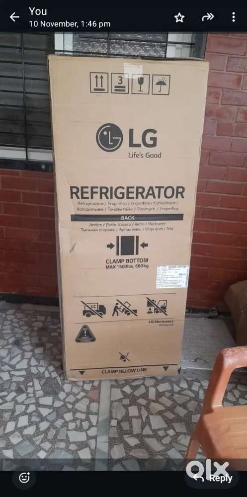 LG refrigerator