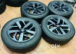 18inch oem Tata harrier safari alloys Bridgestone tyres set of 4