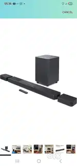 Sound Bar with Sub Woofer