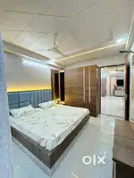 3bhk fully furnished flat for family