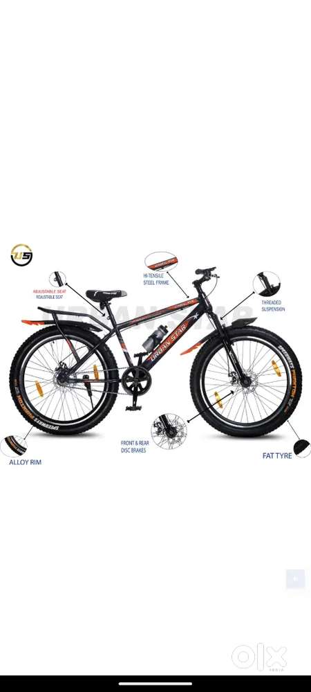Urban Star Visit store
26T Double Disc with Carier -F