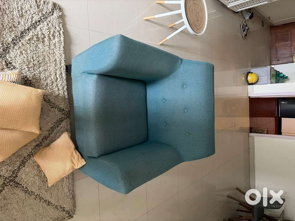 Pepperfry sofa(3+1) gently used