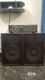 Amplifier and speakers