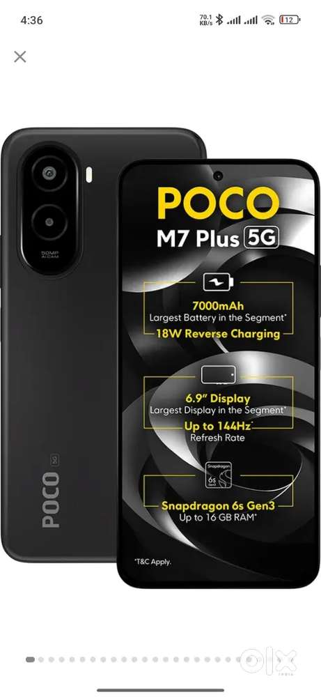 Poco M7 Plus new mobile