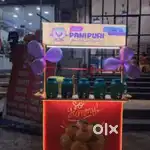 Phd pani puri shop cart available for sale