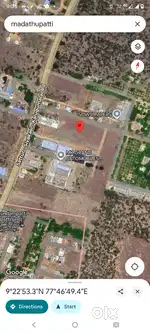 Madathupatti (petrol pump near) - Land for sale