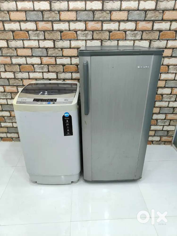 13000 combo Samsung fridge and BPL washing machine with free shipping