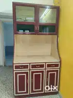 Wooden Cup Board cum Show case