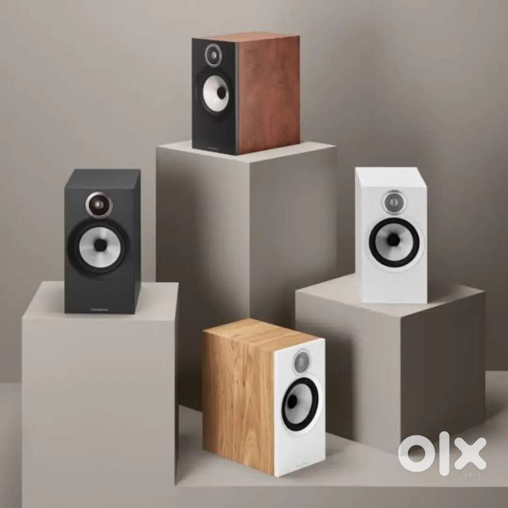 B&w 606 S3 bookshelf speakers