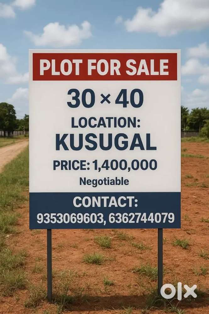 Ready for registration plot At kusugal Near veda school