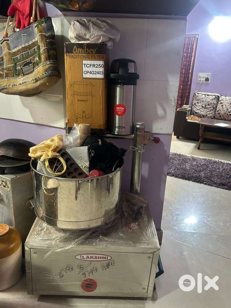 Grinder coffe maker tea flask