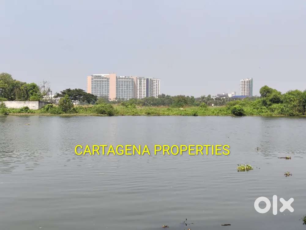 WATERFRONT PLOT 18 CENTS & HOUSE, MARADU, COCHIN, 1.3 KMS TO NH-BYPASS