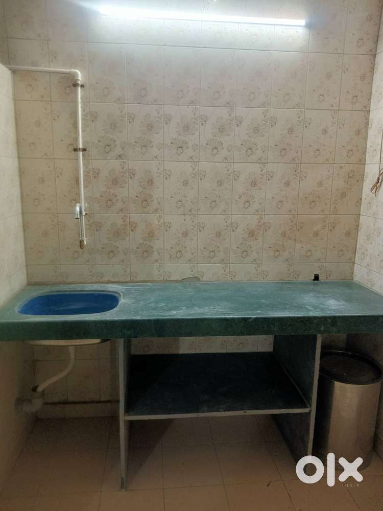 1room kitchen bathroom for a family of two.