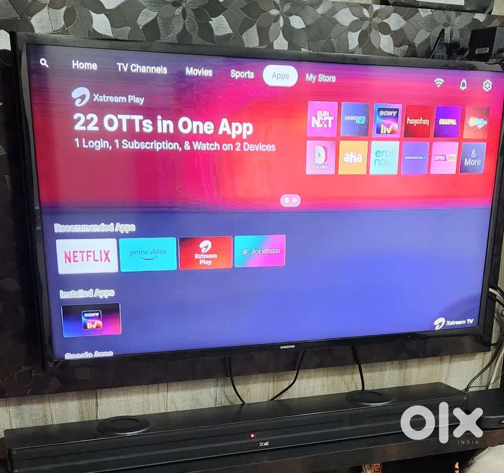 Samsung 42 Bluetooth and wifi enabled TV