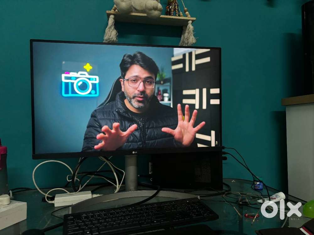 HP i5 Slim Desktop & LG 4K Monitor (In Warranty of 2 Years)