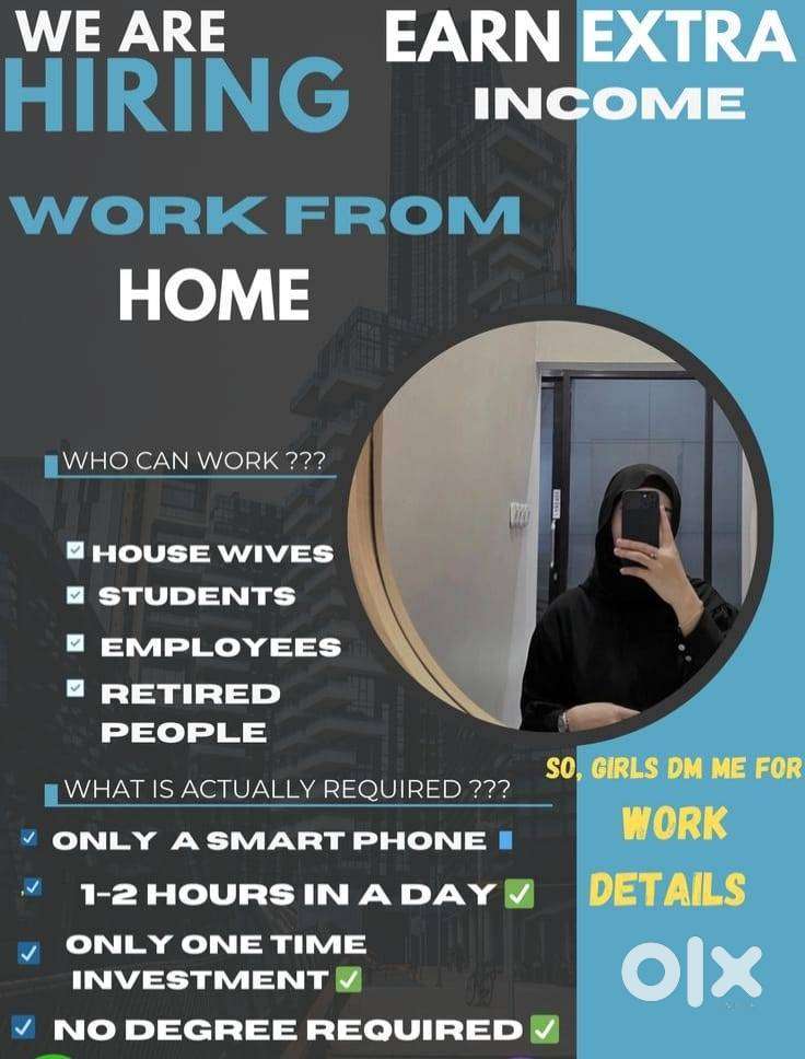 Part Time / Full Time Work From Home  No Investment  Flexible time