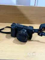 Sony a6400 with 16.50 kit lens