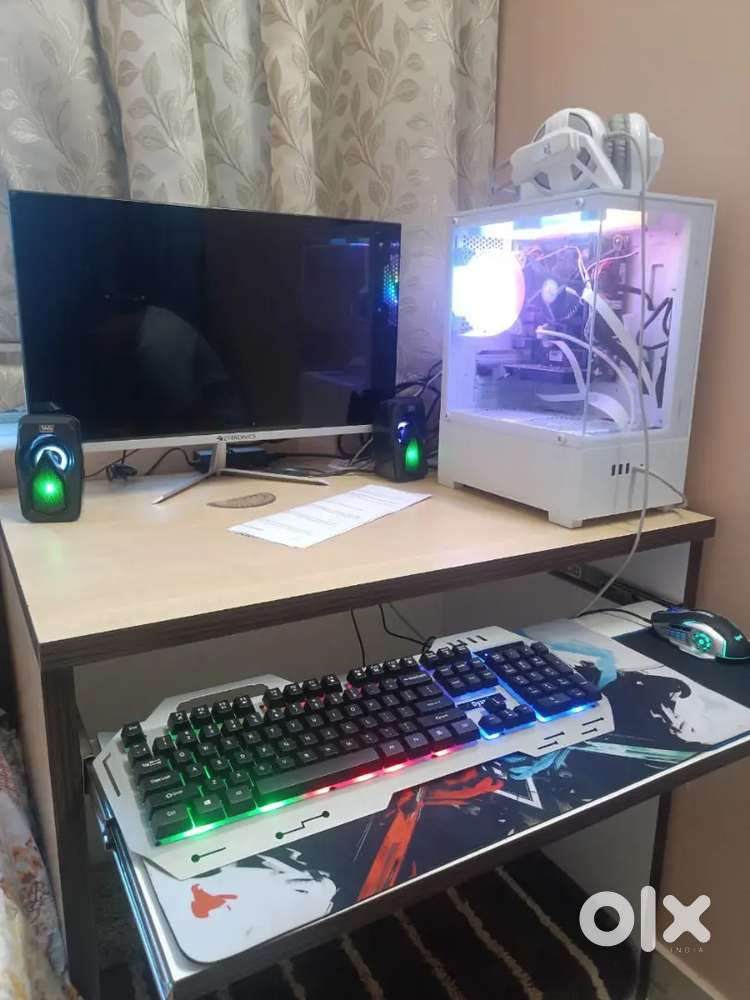 I7 9th generation full set boxes zebronics 24 inch ips panel grafic
