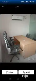 For Rent - 410 Sq ft - Fully Furnished Office at CCC,VIP Road,Zirakpur