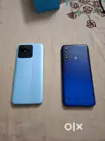 (2 mobiles)Realme Narzo 50A and Motorola G8 power lite