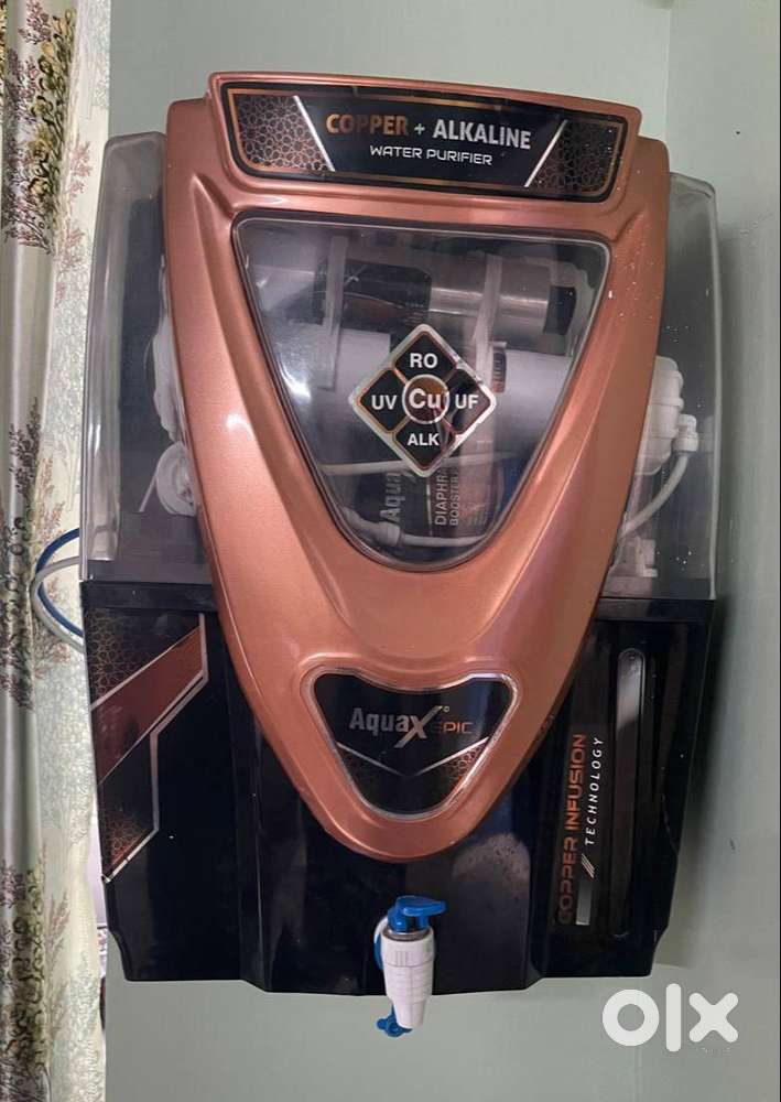 Aquax Epic Copper + Alkaline RO Water Purifier RO + UV + UF