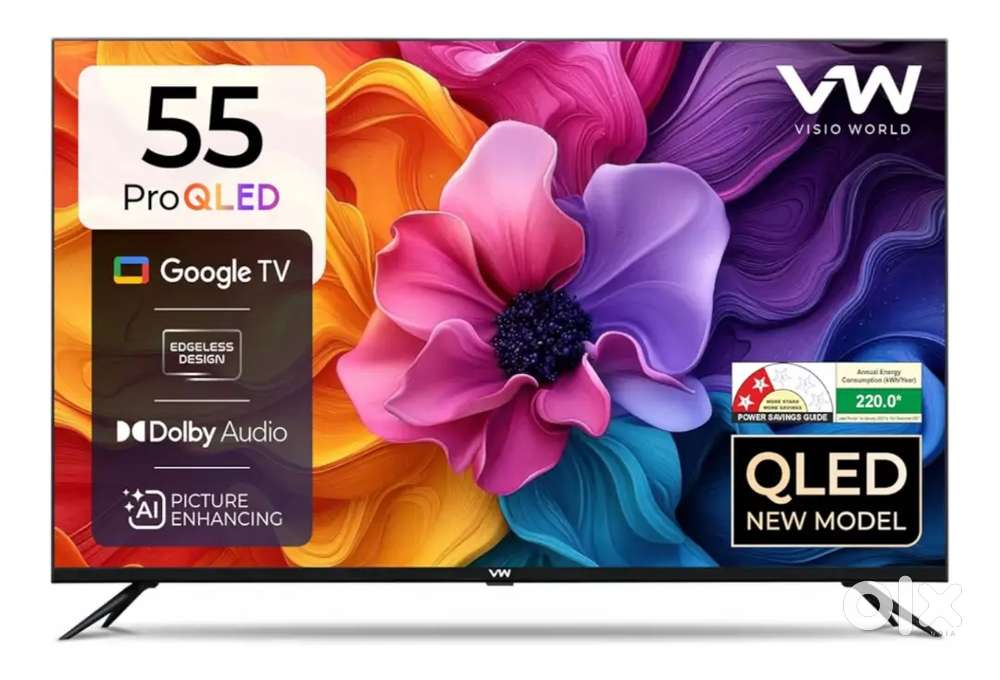 VW 55' QLED Google TV