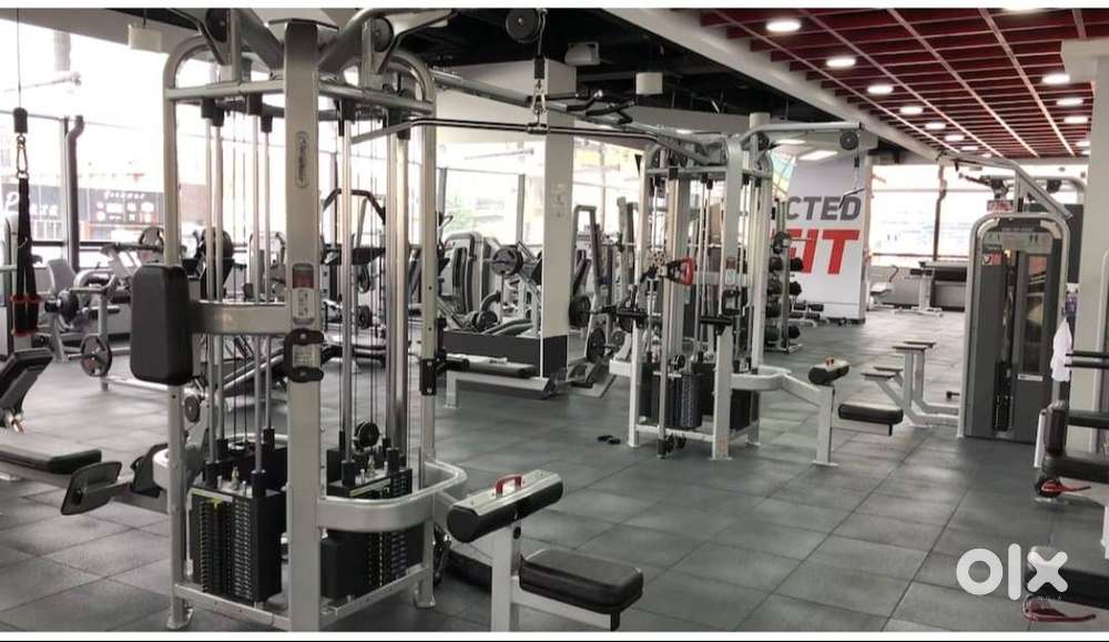 Heavy duty commercial gym equipment setup for sale