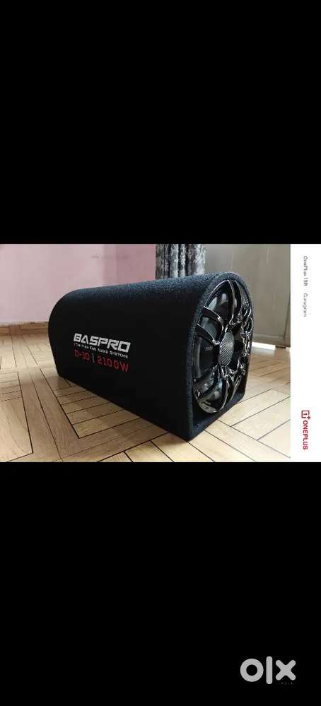 All New BASPRO D-10 Bass Tube  2100W  Built-in Amplifier