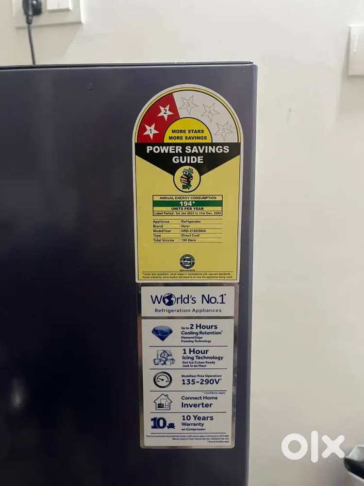 Haier Single door fridge 2024model