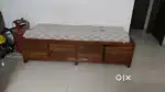 1 sagwan diwan with out mattress