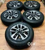 19 inch thar roxx oem mahindra wheels and tyres set od 5