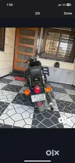 Royal enfield classic 350 black colour