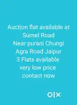 Auction Flat at Sumel Road near Park