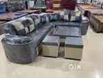 7 seater sofa woth table gly