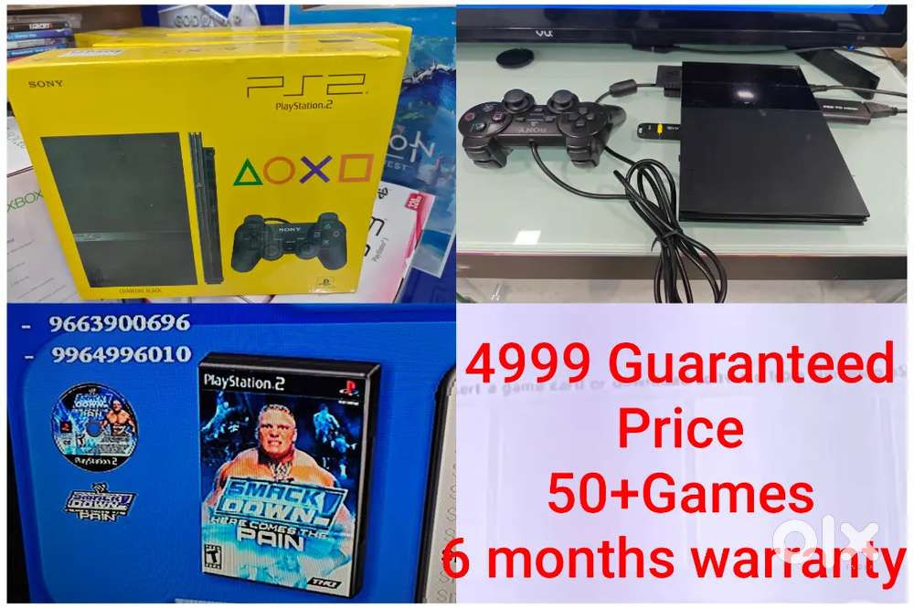 PlayStation 2 PS2 WITH Games also PS3 PS4 PS5 xbox psp ps vita