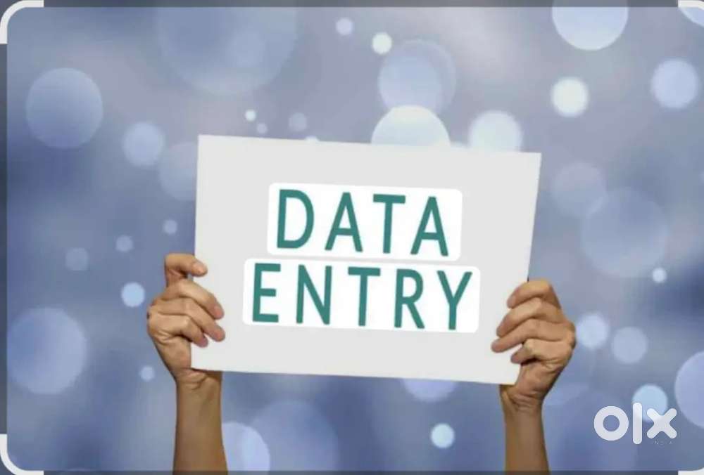 Change your life with data entry work at your home