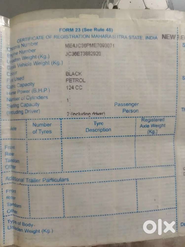 Less driven bike Honda Shine 125CC good mileage bike