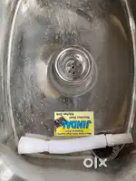 Steel basin and gas