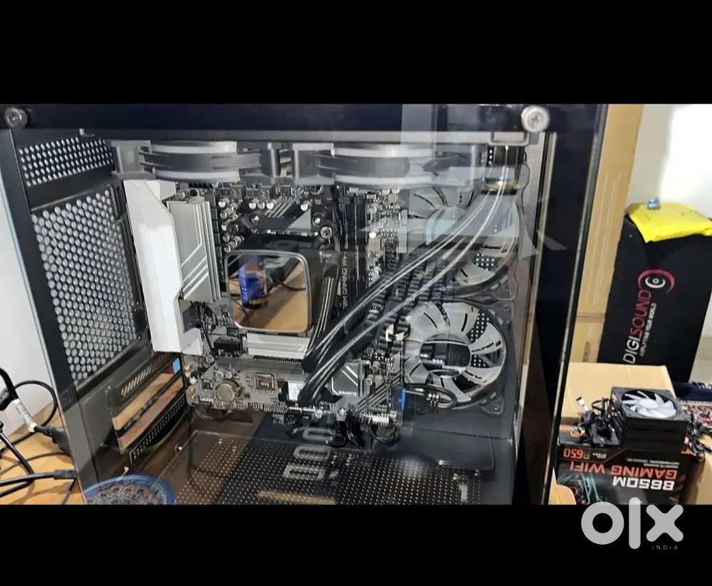 Motherboard + Case / Cabinet +
AIO / Cooler