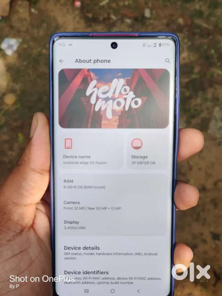 Motorola Edge 50 fusion 8/128
