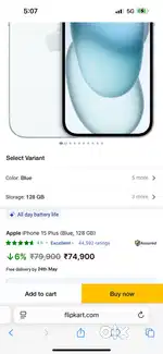 I want to sale or exchange my i phone 15 plus