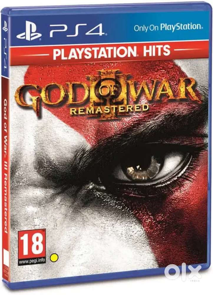 Ps4 God of war remastered cd/disc