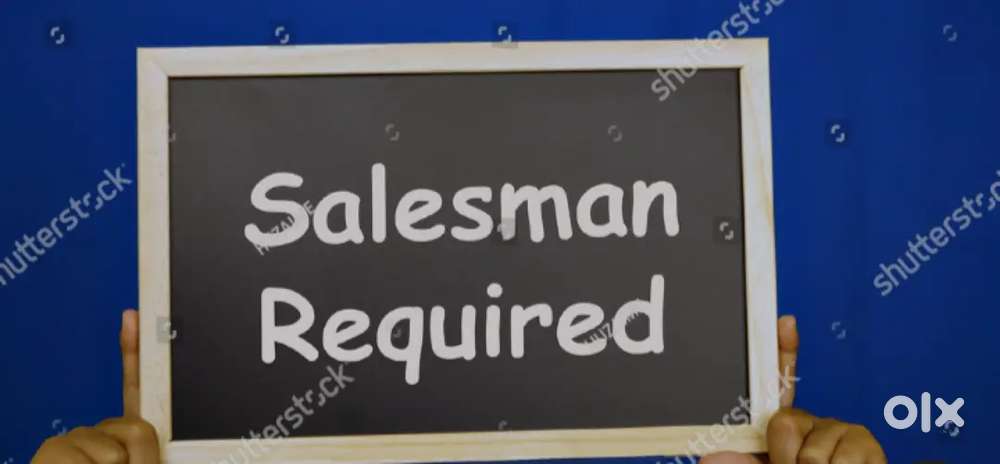 Sale's Man required for shop