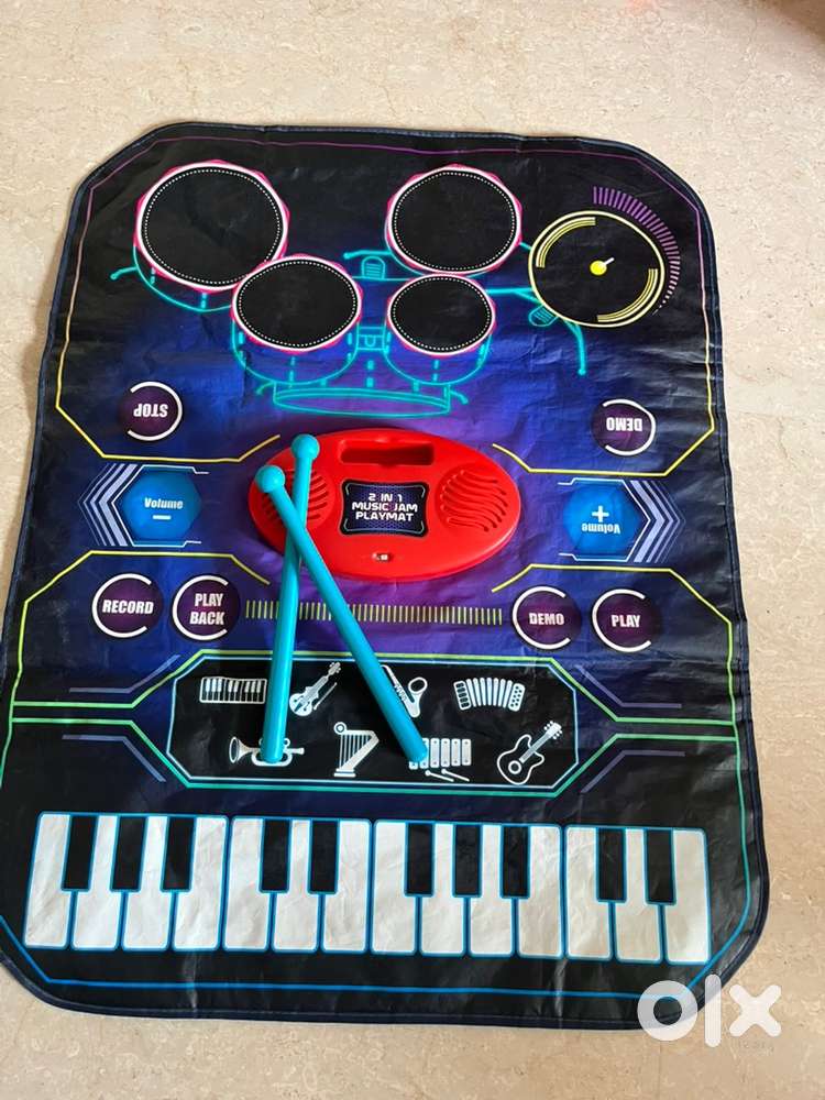 2 in 1 musical play mat for kids